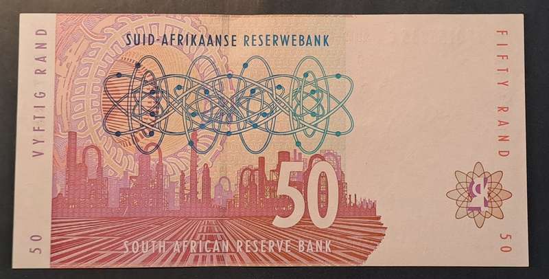 1992 Vyftig Fifty Rand Stals second issue FP0155865C
