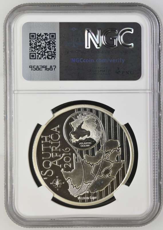 2016 Silver 1oz Proof S10R Cape Rock-Jumper Colorized NGC PF 69 Ultra Cameo