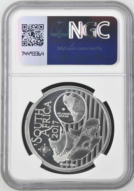 2017 Silver 1oz S5R Ferraria Crispa Colorized NGC PF69 Ultra Cameo (Starfish Lily)