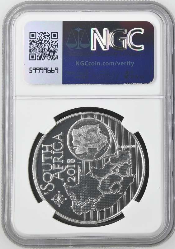 2018 Silver 1oz S5R Crinum Graminicola Colorized NGC PF69 Ultra Cameo (Grass Crinum)
