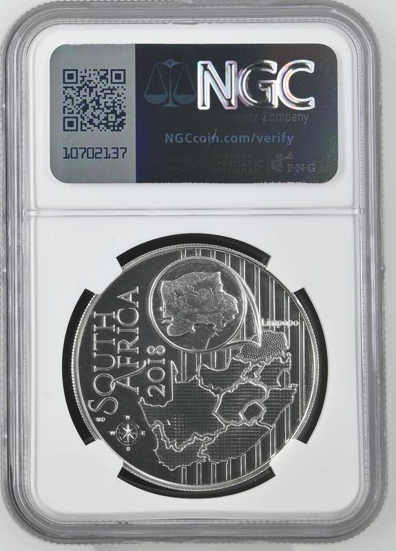 2018 Silver 1oz S5R Tritonia Nelsonii Colorized NGC PF69 Ultra Cameo (Orange Tritonia)