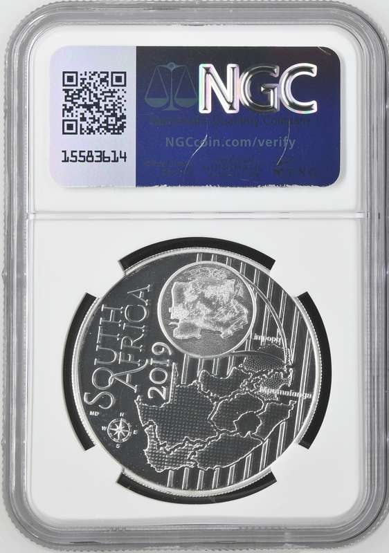 2019 Silver 1oz S5R Gloriosa Superba Colorized NGC PF69 Ultra Cameo (African Flame Lily)