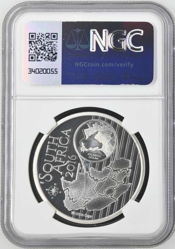 2016 Silver 1oz Proof S10R Orange - Breasted Sunbird Colorized NGC PF69 Ultra Cameo