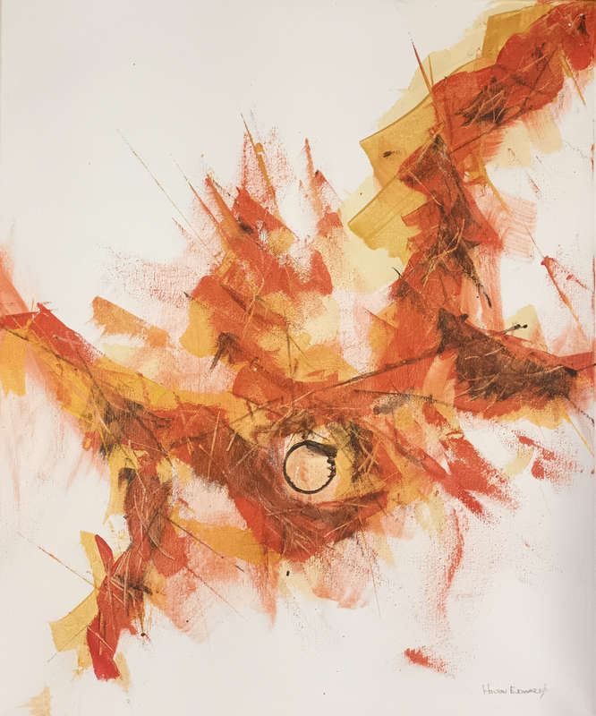 Hilton Edwards Abstract Art Painting