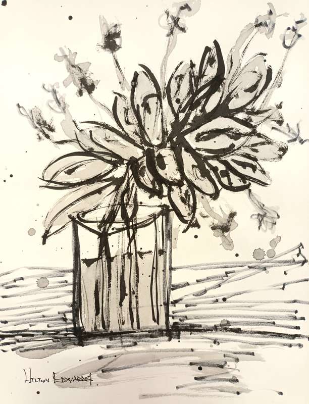 Hilton Edwards  - floral series