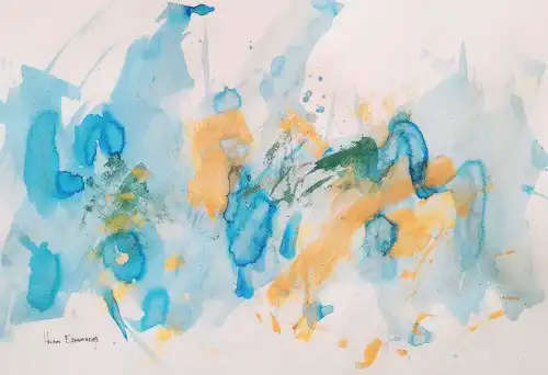 Hilton Edwards Abstract Art Painting