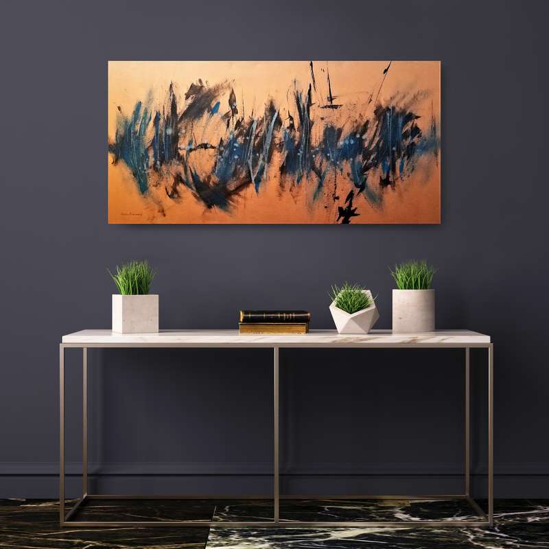 Hilton Edwards Abstract Art Painting