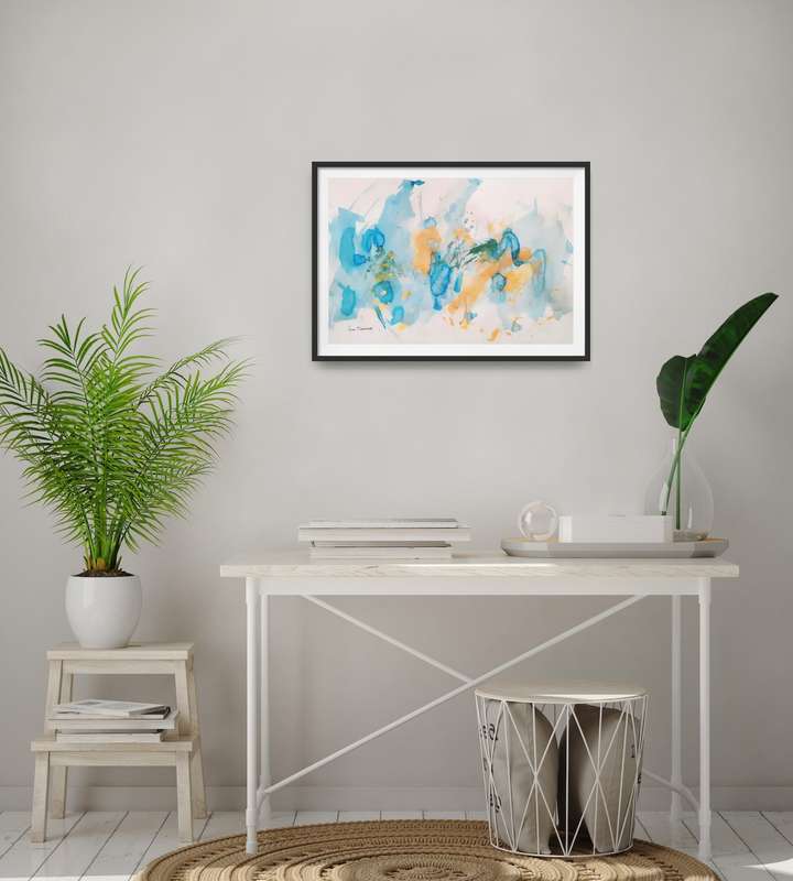 Hilton Edwards Abstract Art Painting