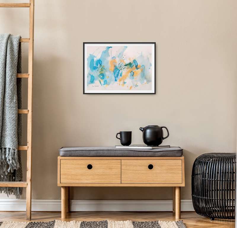 Hilton Edwards Abstract Art Painting