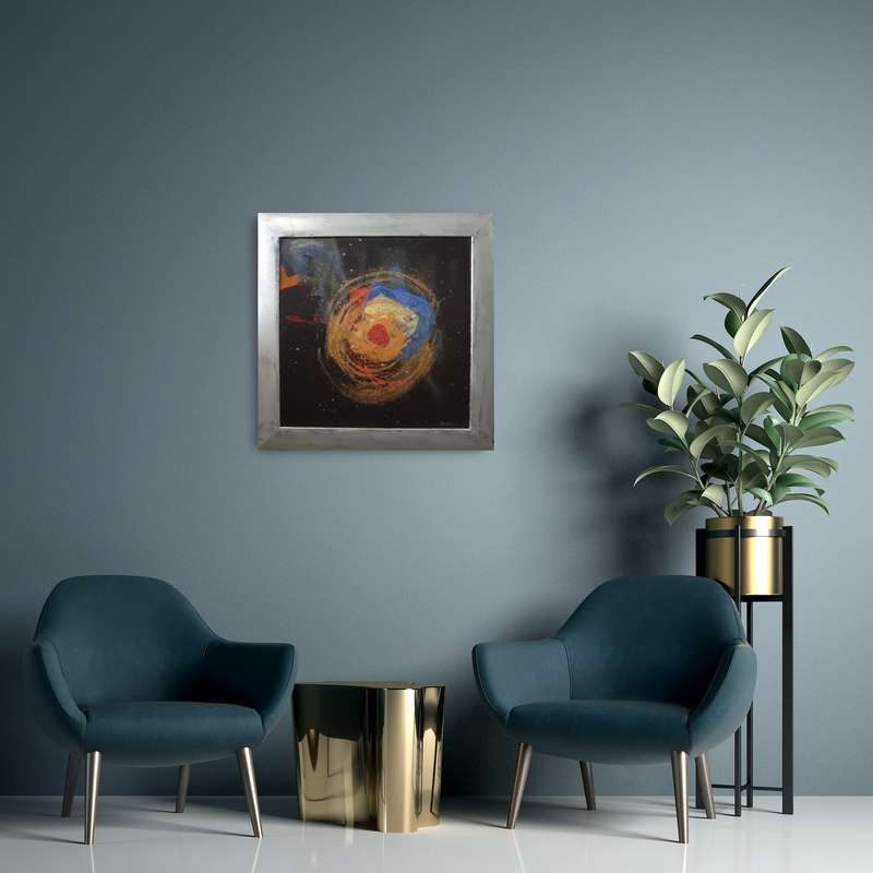 Hilton Edwards Abstract Art Painting
