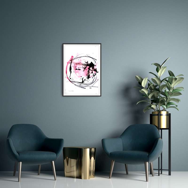 Hilton Edwards Abstract Art Painting