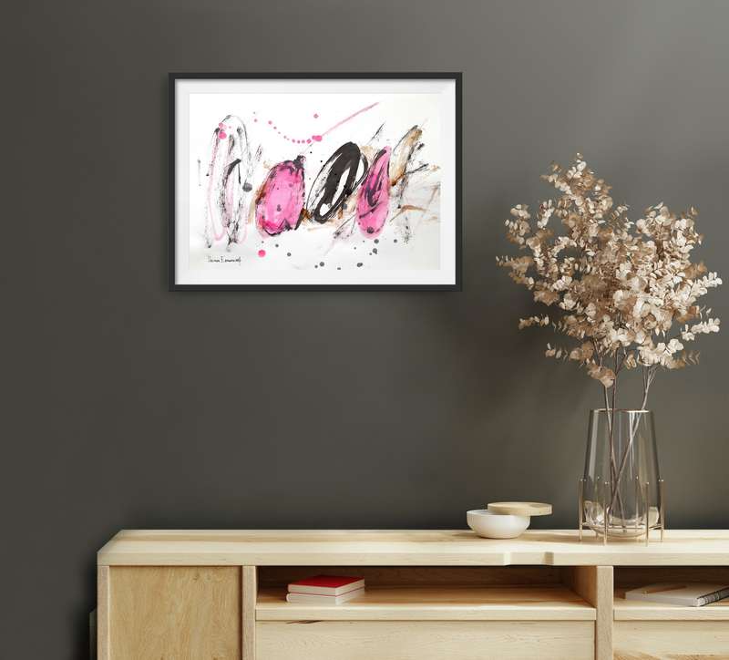 Hilton Edwards Abstract Art Painting