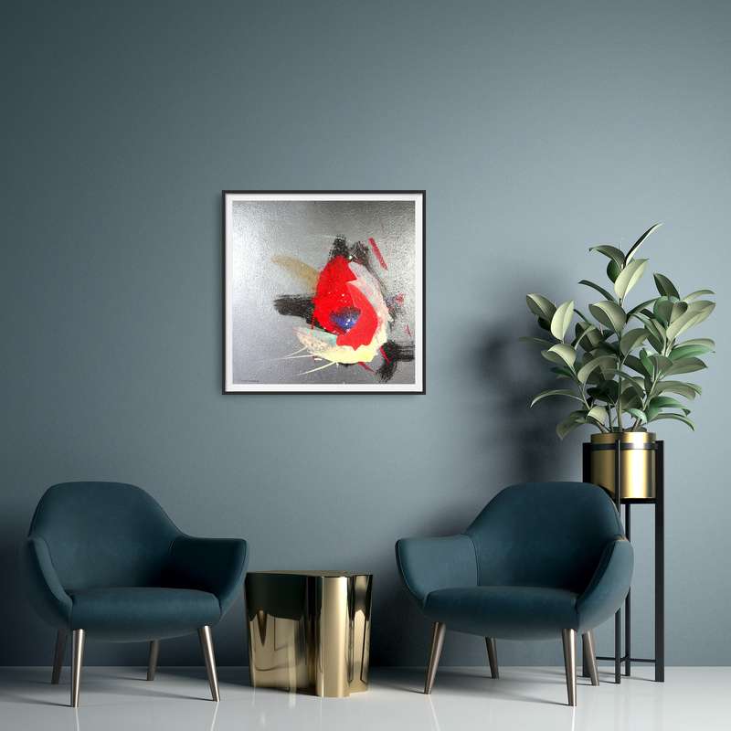 Hilton Edwards Abstract Art Painting