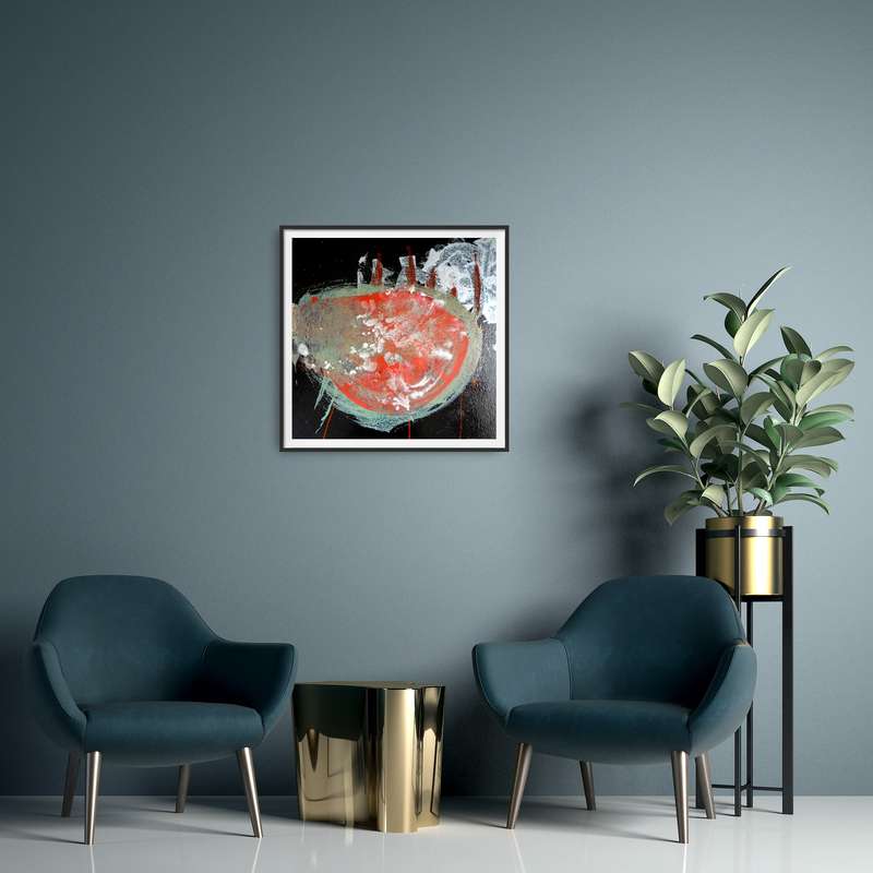 Hilton Edwards Abstract Art Painting