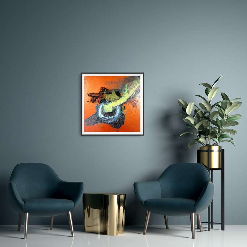 Hilton Edwards Abstract Art Painting