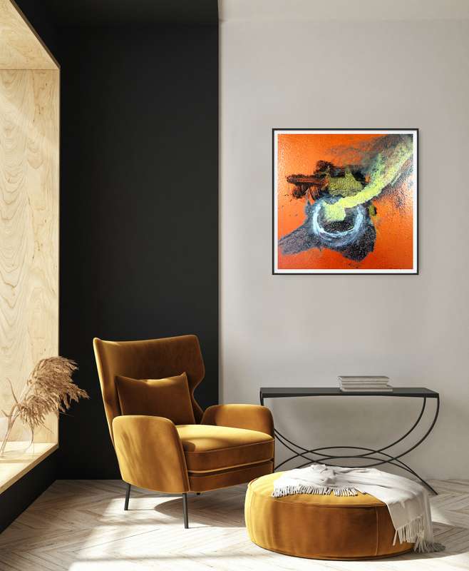 Hilton Edwards Abstract Art Painting