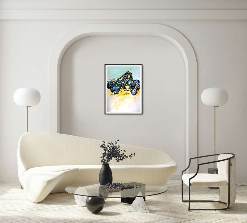 Hilton Edwards Abstract Art Painting
