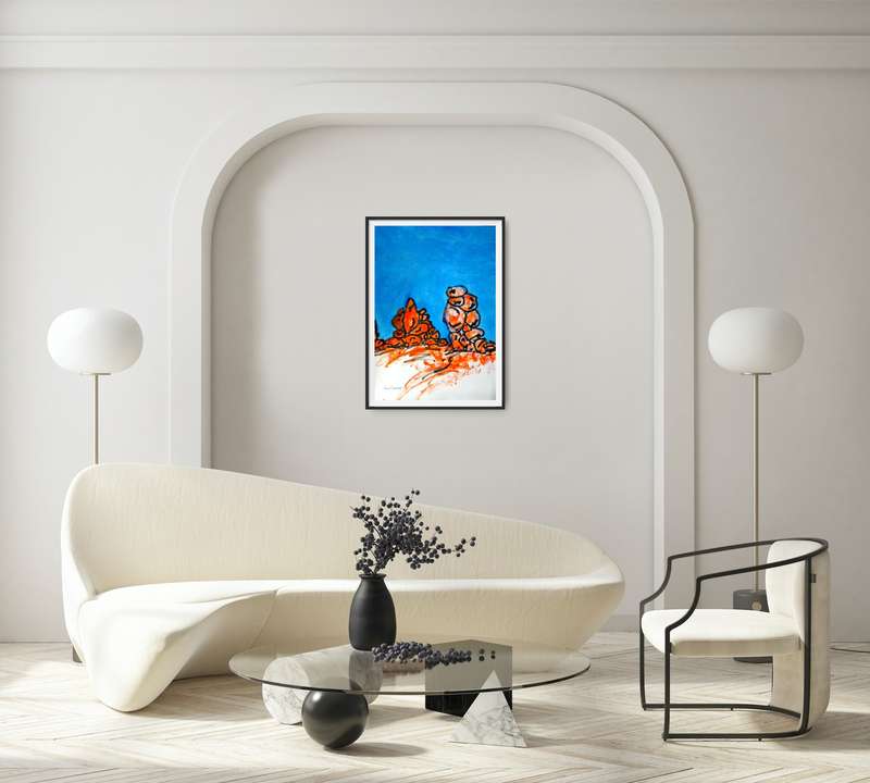 Hilton Edwards Abstract Art Painting
