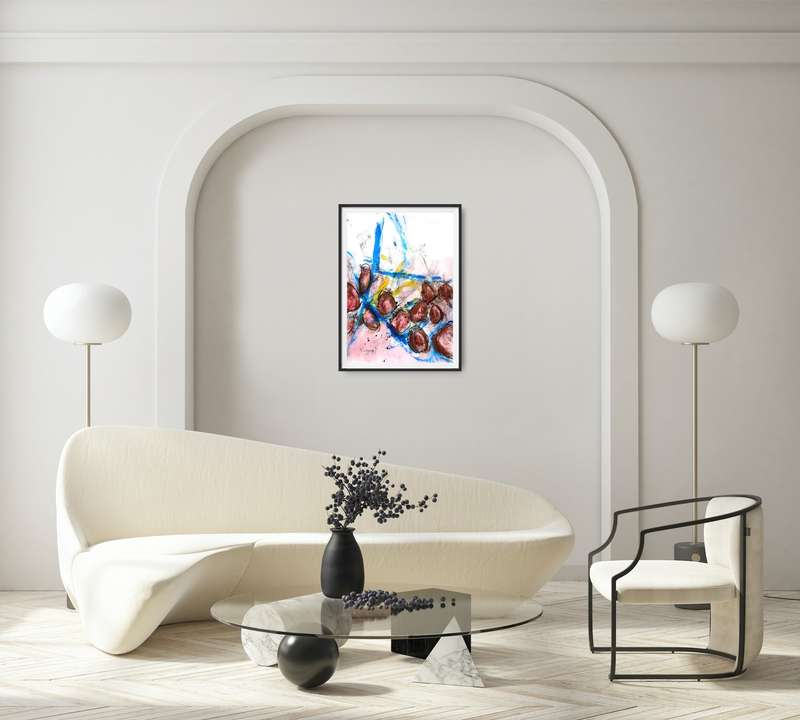 Hilton Edwards Abstract Art Painting