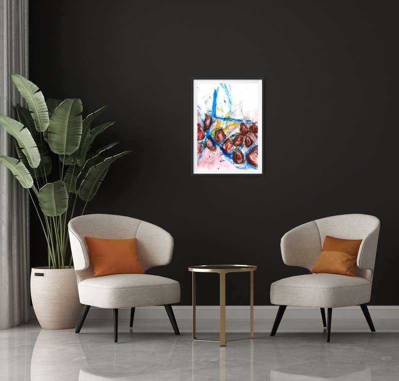 Hilton Edwards Abstract Art Painting