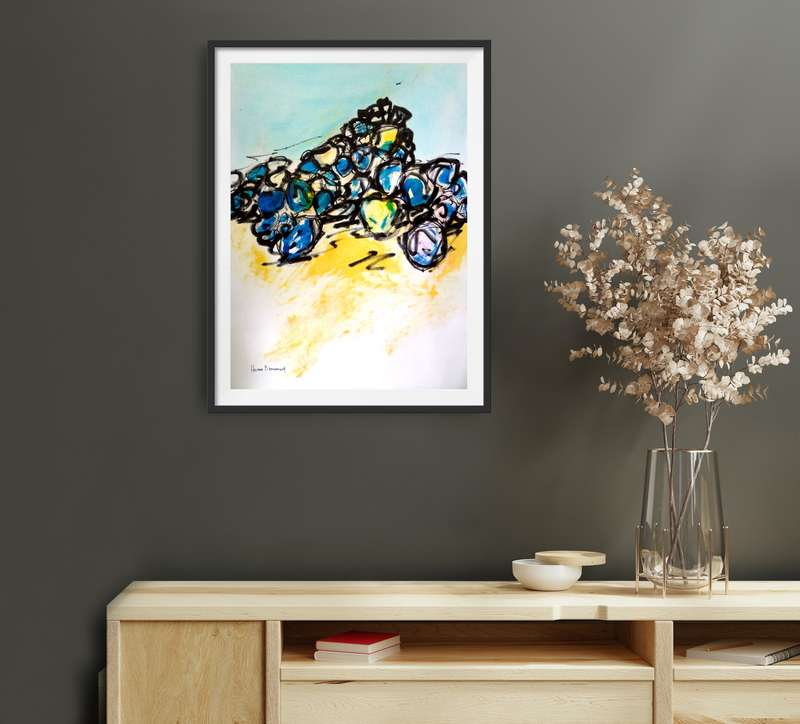 Hilton Edwards Abstract Art Painting
