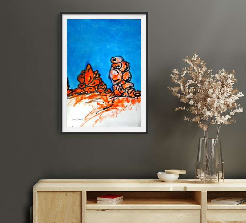 Hilton Edwards Abstract Art Painting