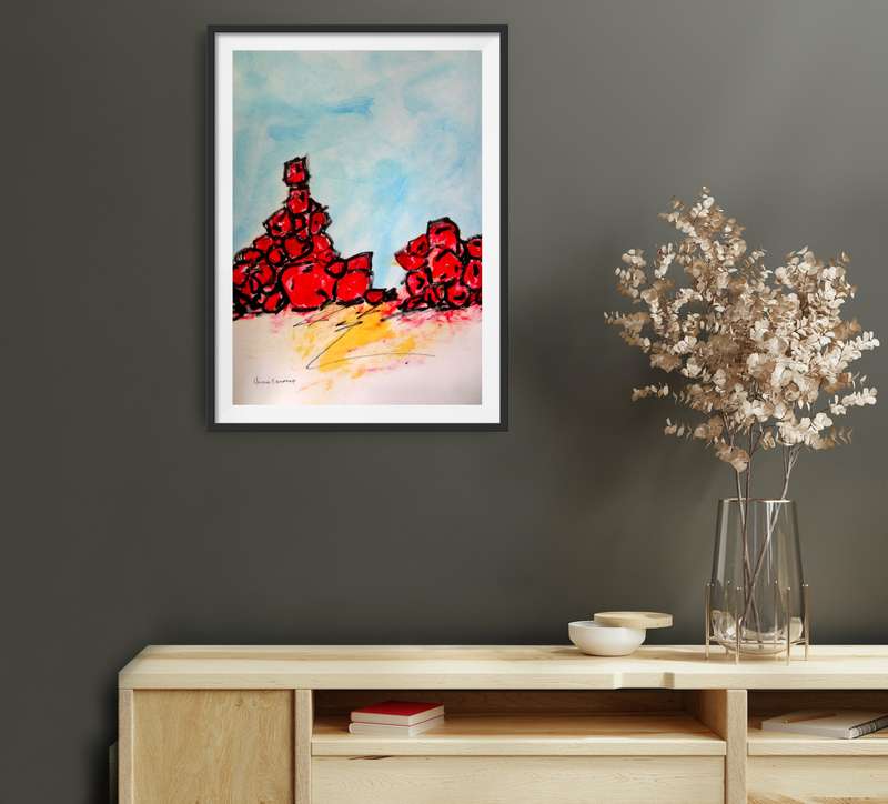 Hilton Edwards Abstract Art Painting