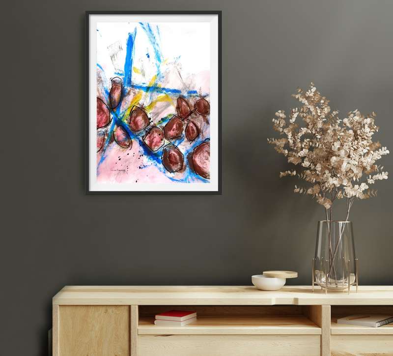 Hilton Edwards Abstract Art Painting