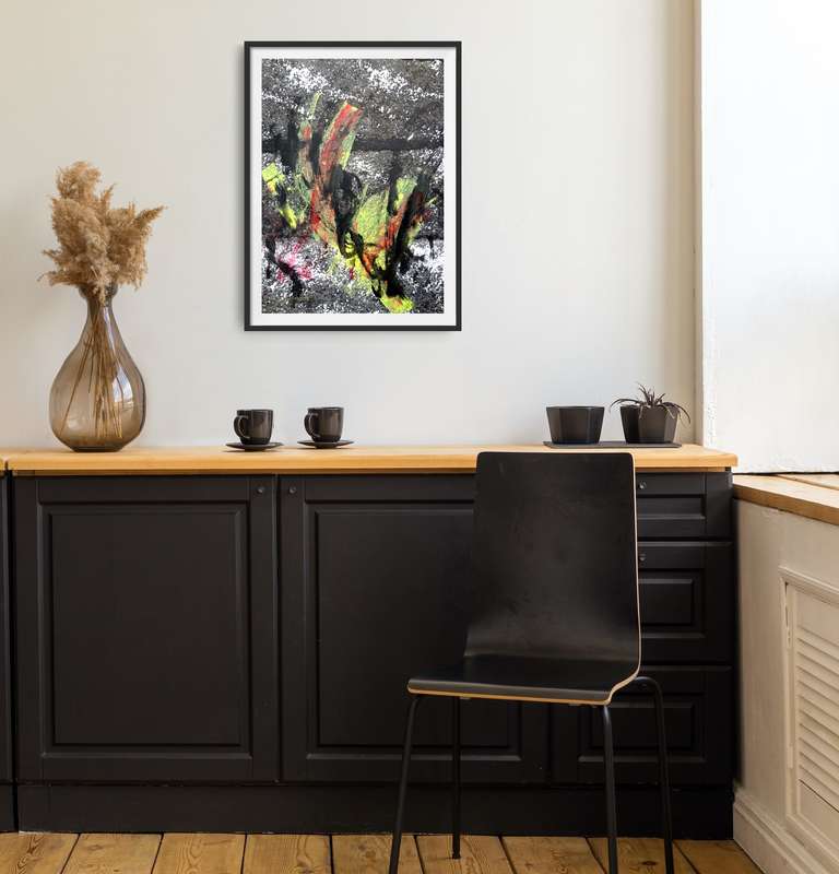 Hilton Edwards Abstract Art Painting