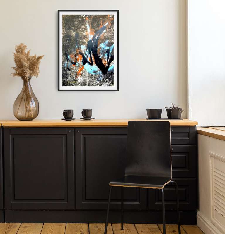 Hilton Edwards Abstract Art Painting