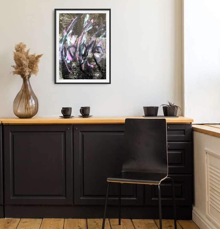 Hilton Edwards Abstract Art Painting