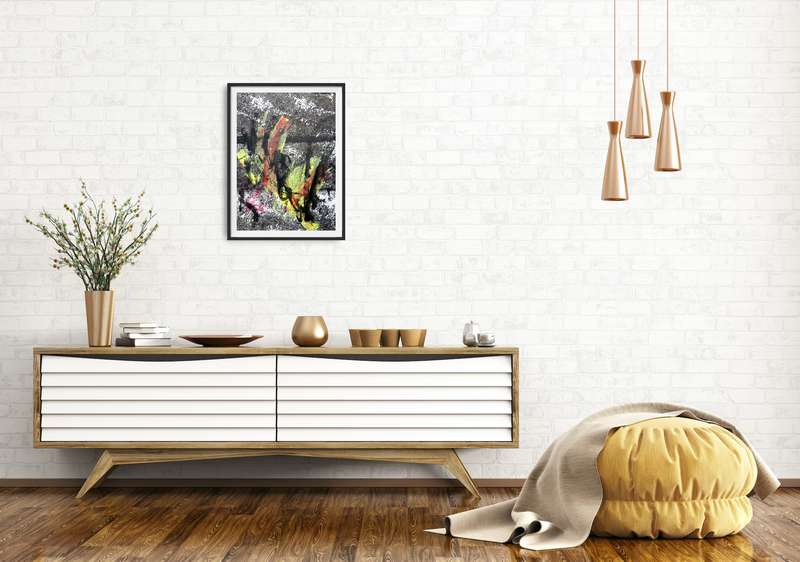 Hilton Edwards Abstract Art Painting