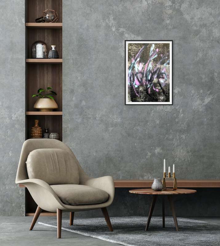 Hilton Edwards Abstract Art Painting
