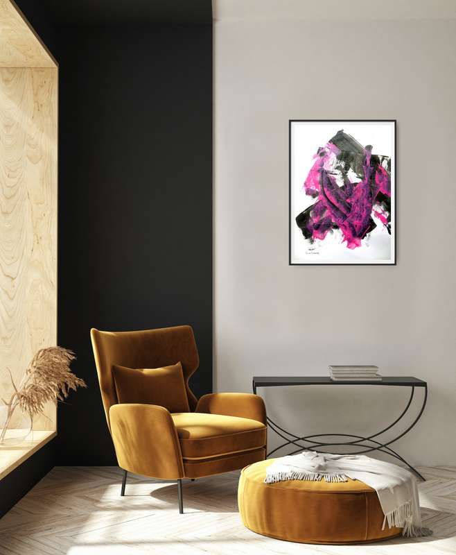 Hilton Edwards Abstract Art Painting
