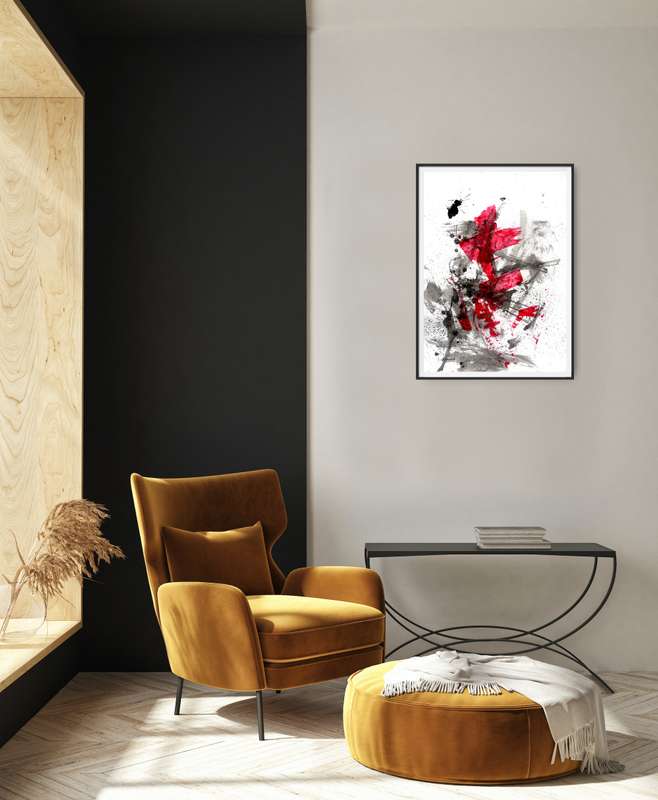 Hilton Edwards Abstract Art Painting