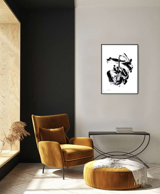 Hilton Edwards Abstract Art Painting