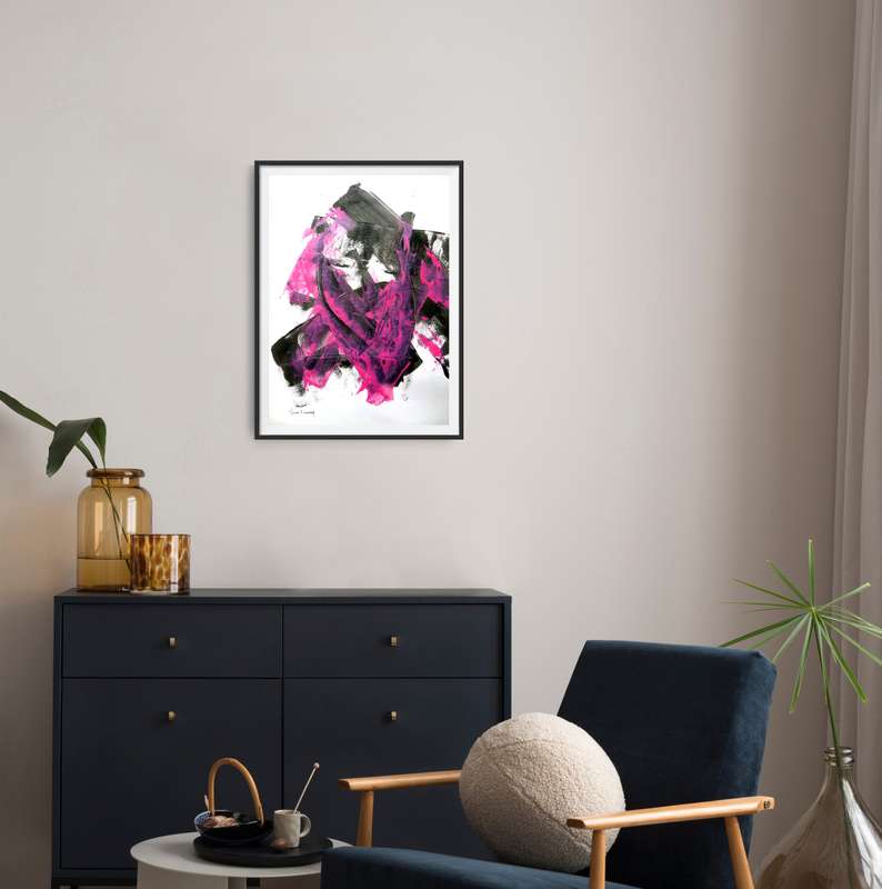 Hilton Edwards Abstract Art Painting