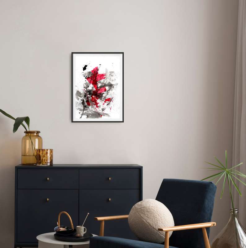 Hilton Edwards Abstract Art Painting