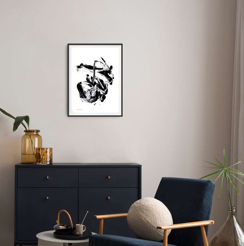 Hilton Edwards Abstract Art Painting