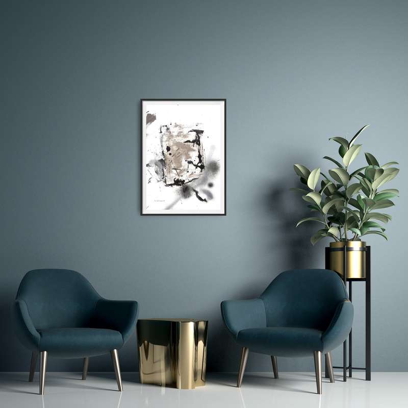 Hilton Edwards Abstract Art Painting