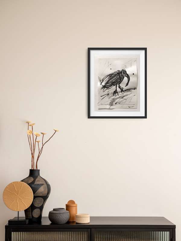 Hilton Edwards Abstract Art Painting - Hadeda
