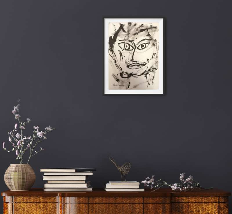 Hilton Edwards Abstract Art Painting - Portrait Series