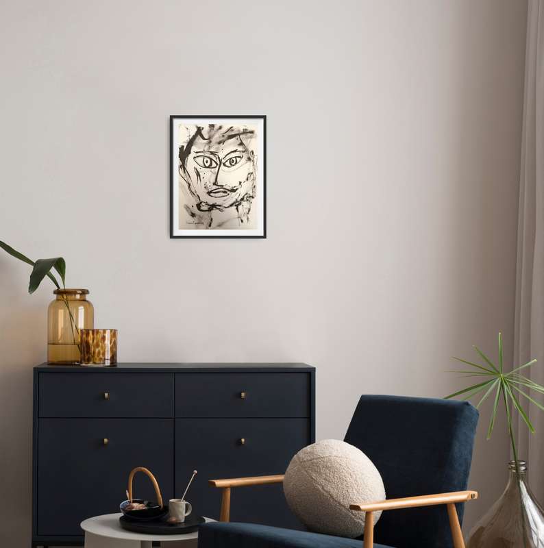 Hilton Edwards Abstract Art Painting - Portrait Series