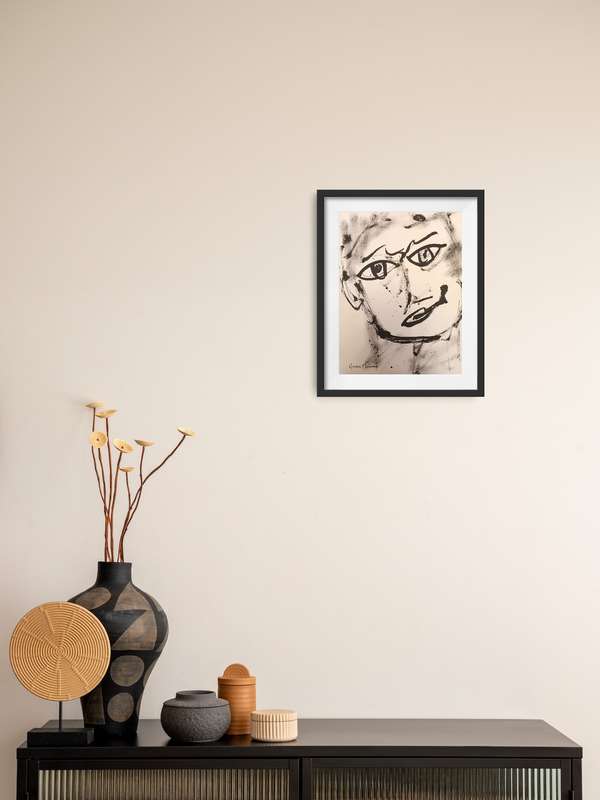 Hilton Edwards Abstract Art Painting - Portrait Series