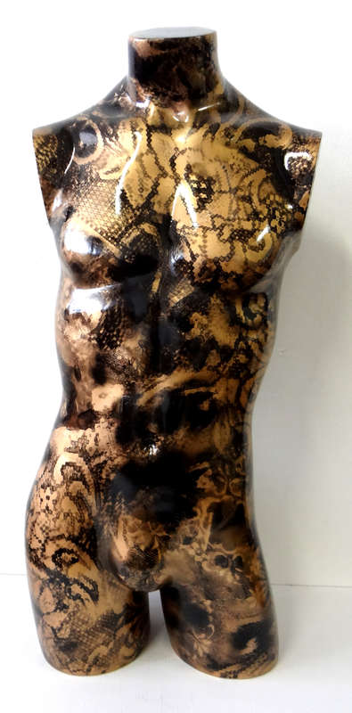 Hilton Edwards Male Torso Sculpture