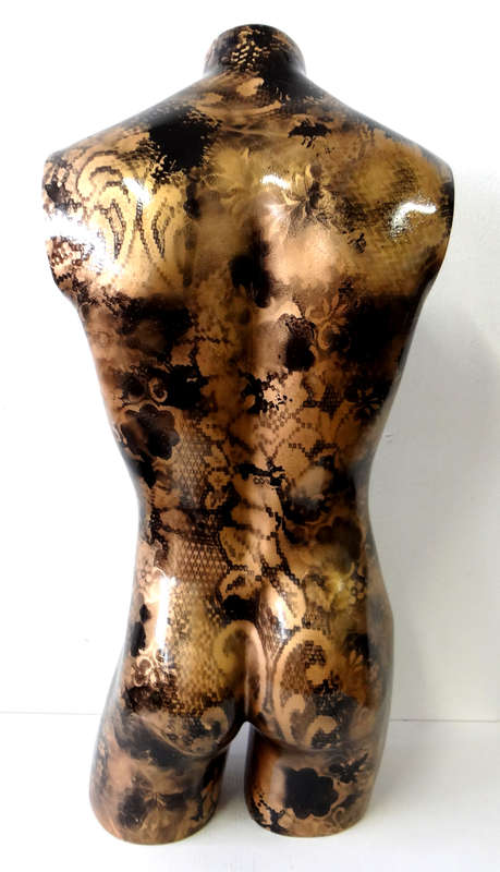 Hilton Edwards Male Torso Sculpture