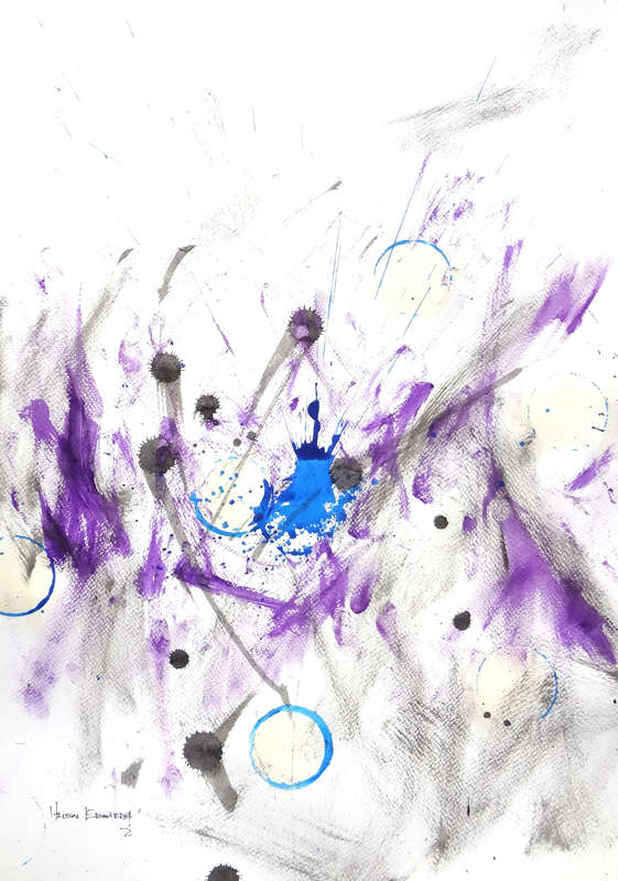Hilton Edwards Abstract Art Painting
