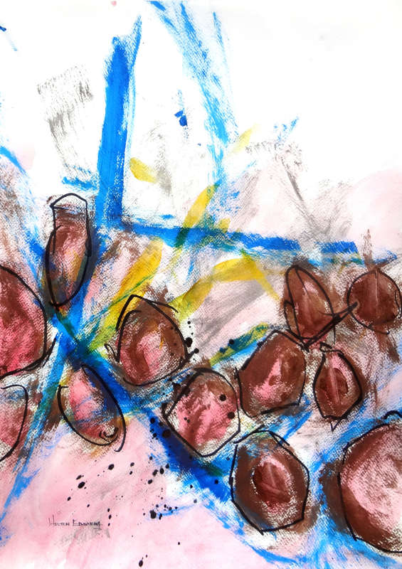 Hilton Edwards Abstract Art Painting