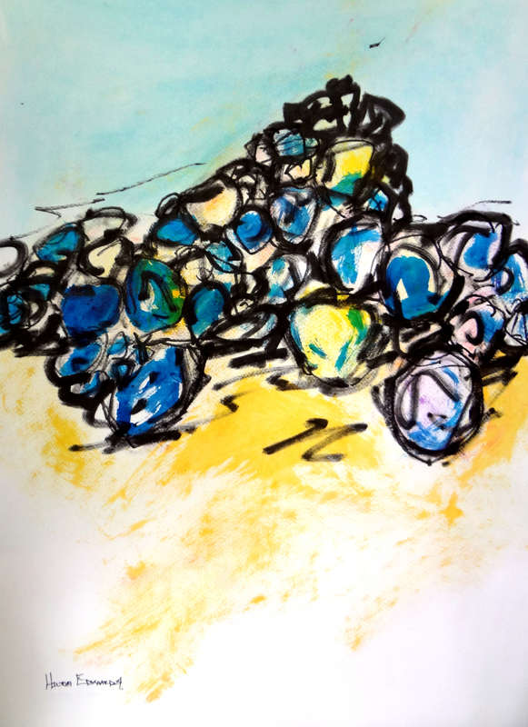 Hilton Edwards Abstract Art Painting