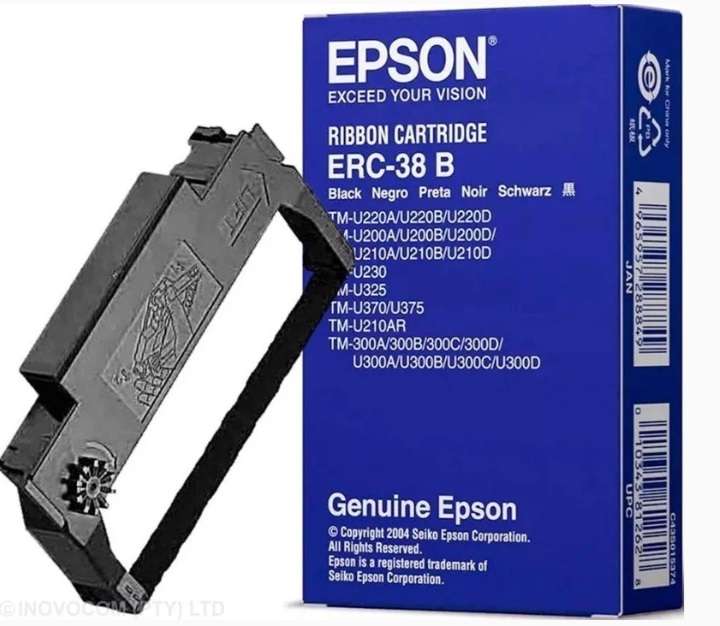 Epson ERC38B Black Ribbon - Originals